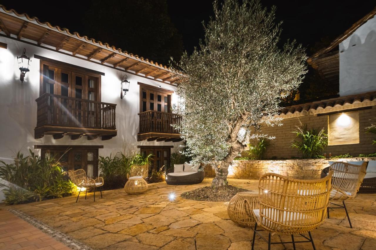 Hotel Casa Alcestre Villa de Leyva Buitenkant foto