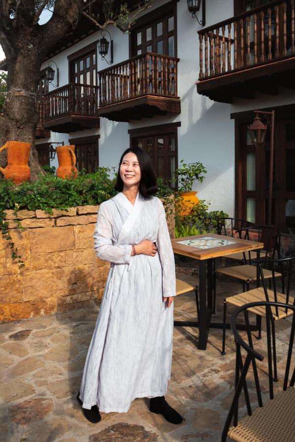 Hotel Casa Alcestre Villa de Leyva Buitenkant foto